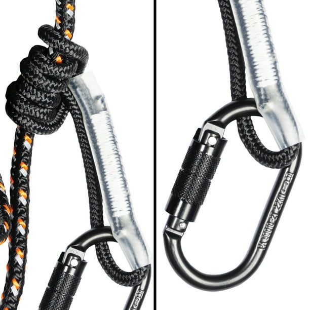 30ft Malta Dynamics Hunter's Elite Reflective Lifeline Rope, Rated for 300 lbs