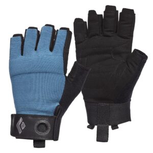 BLACK DIAMOND Half-Finger Crag Gloves for Rock Climbing and Belaying