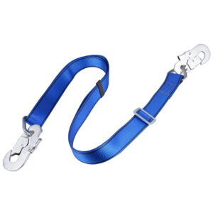 Heavy-Responsibility Climbing Security Lanyard – 220lb Load Capability, Adjustable 4-6ft Tree Climbing Belt Restraint, Crafted from Thick 1.77’’ Large Polyester