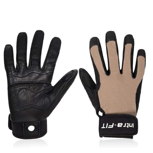 Rope Climbing Gloves - Very best for Rappelling, Rescue, Rock/Tree/Wall/Mountain Climbing, and Outside Adventures